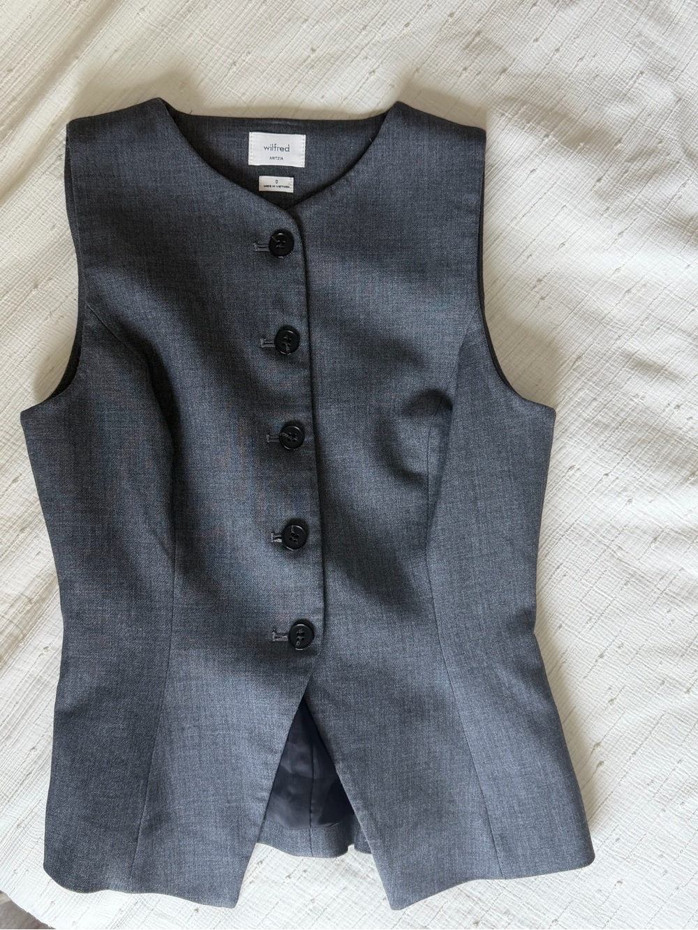 Wilfred Gray Regal Vest
